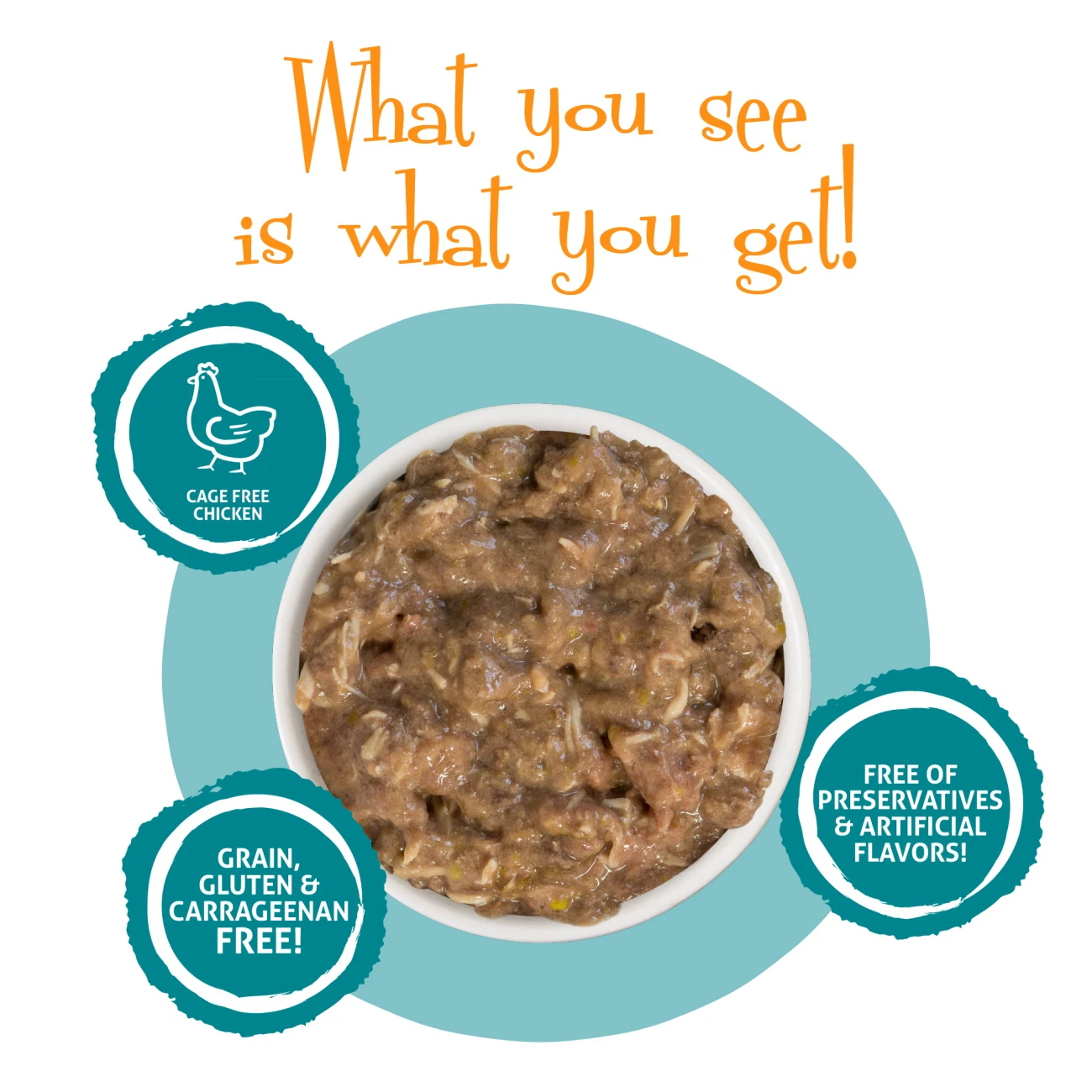 Weruva Cats In The Kitchen Funk In The Trunk Chicken In Pumpkin Consomme Grain-Free Canned Cat Food, 10-oz, Case Of 12 - Image 2