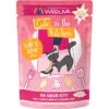 Weruva Cats In The Kitchen The Karate Kitty With Beef & Salmon Grain-Free Cat Food Pouches, 3-oz Pouch, Case Of 12