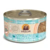 Weruva Classic Cat Stew's Clues Turkey, Chicken & Salmon In Gravy Stew Wet Canned Cat Food, 2.8-oz Can, Case Of 12