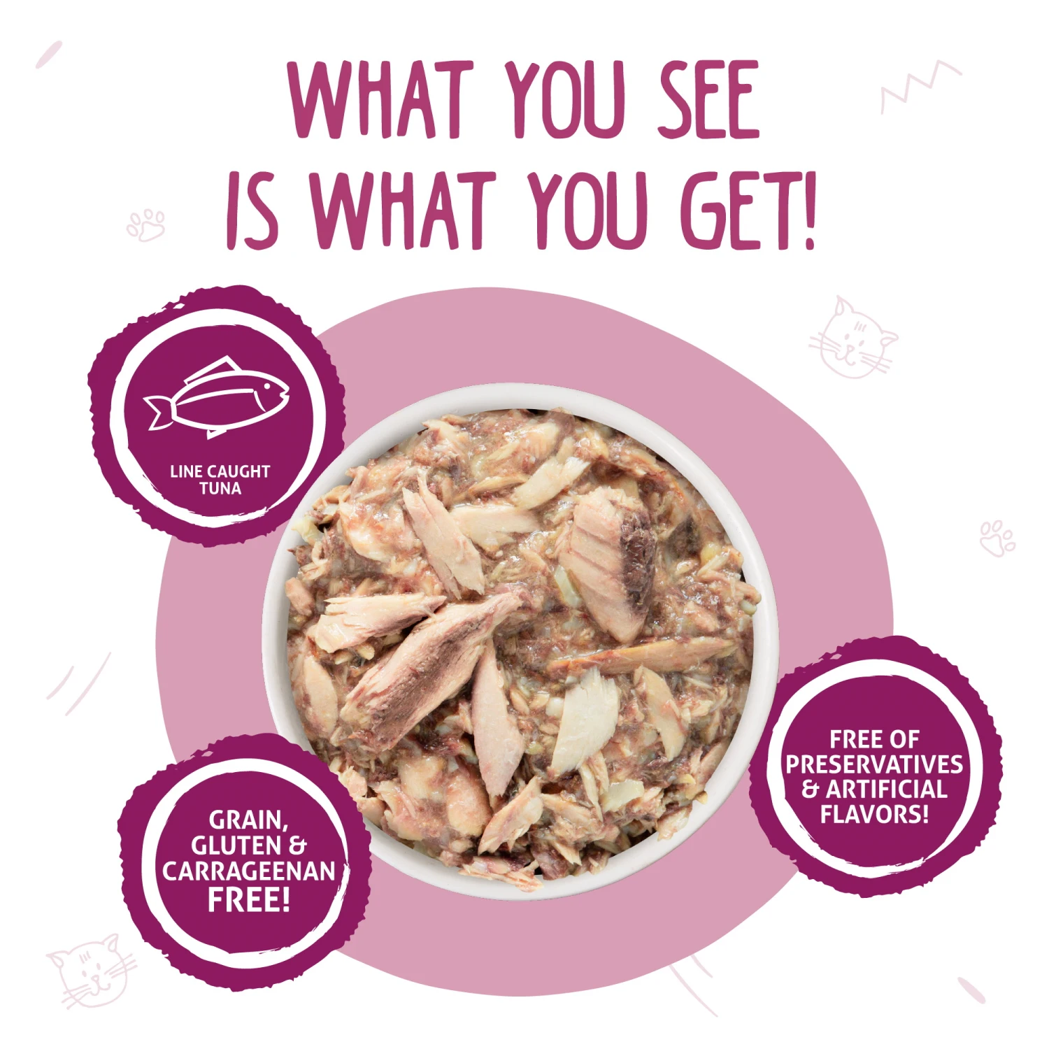 Weruva Mideast Feast With Grilled Tilapia In Gravy Grain-Free Canned Cat Food, 3-oz Can, Case Of 24 - Image 3